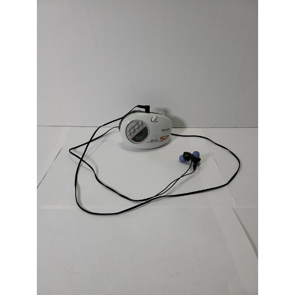 Sony Mega Bass Walkman‎ SRF-M85V W/headphones Tested Works Clean